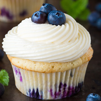 Blueberry Cupcake