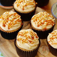 Salted Caramel Cupcake