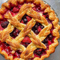 Mixed Berry Pie